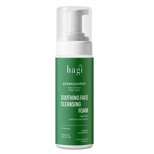 Hagi Dermosophy łagodząca pianka do mycia twarzy 150ml