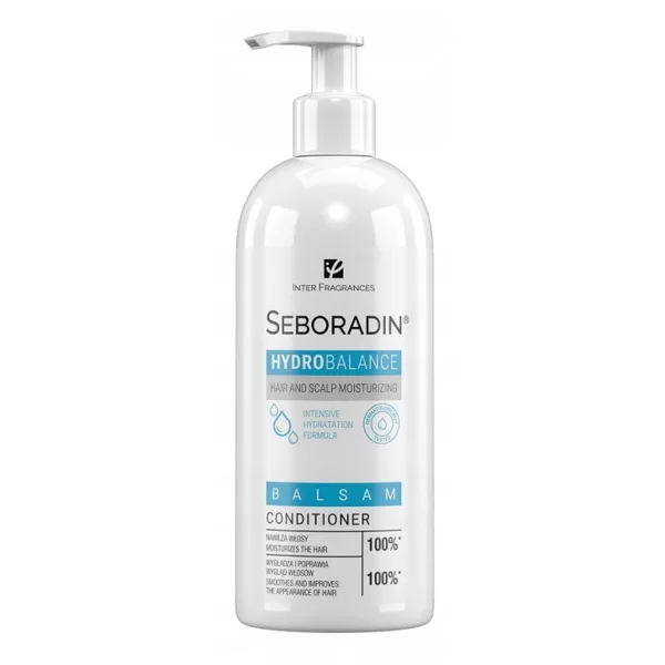 Seboradin Hydro Balance, intensywnie nawilżający balsam do włosów, 400ml