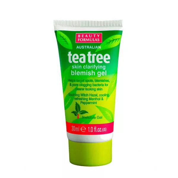 Beauty Formulas Tea Tree Skin Clarifying Blemish Gel punktowa kuracja na pryszcze 30ml