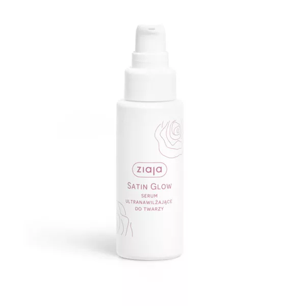 Ziaja Satin Glow, serum ultranawilżające do twarzy, 50ml