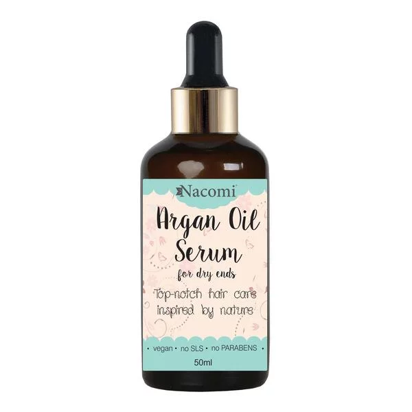 Nacomi, serum do końcówek z olejem arganowym, 50ml