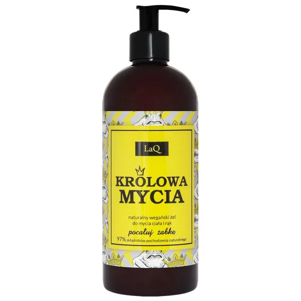 LaQ, Królowa mycia, żel do mycia ciała i rąk, 400ml