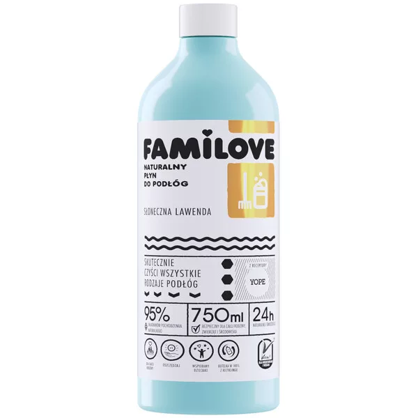 Yope Familove, naturalny płyn do podłóg, 750ml
