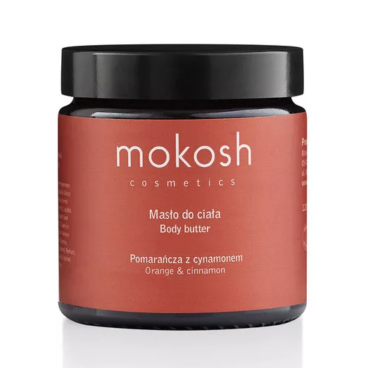 Mokosh, masło do ciała, pomarańcza z cynamonem, 120ml