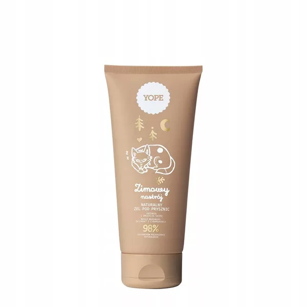 Yope Zimowy Nastrój, naturalny żel pod prysznic, 200ml