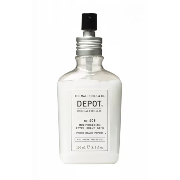 Depot No. 408, nawilżający balsam po goleniu, Black Fresh Pepper, 100ml