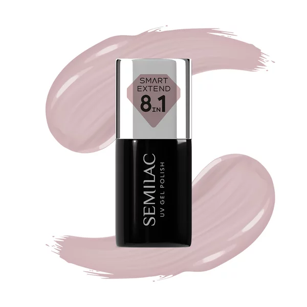 Semilac Smart Extend, lakier hybrydowy, 815 Delicate Mocca, 7ml