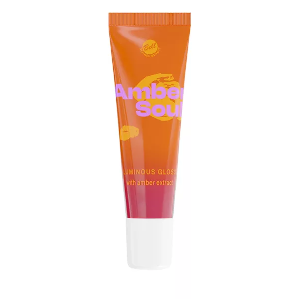 Bell Amber Soul Luminous Gloss, błyszczyk do ust, 002 Cherry amber, 10g