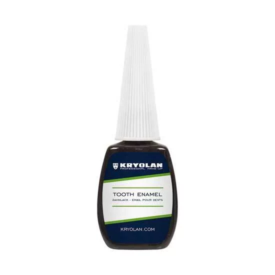 Kryolan Tooth Enamel, lakier do zębów, 12ml, Black