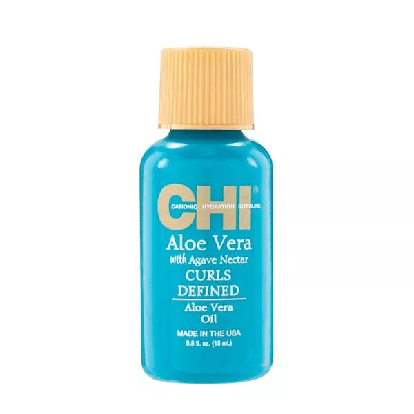CHI Aloe Vera, olejek do włosów kręconych, 15ml