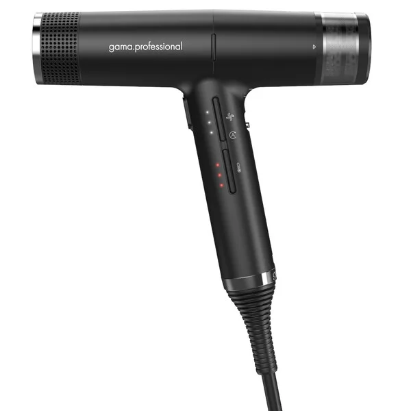 GA.MA IQ Perfetto, super lekka suszarka z filtrem (294g), czarna, 2000W