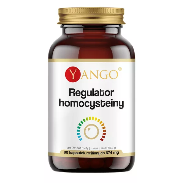 Yango Regulator homocysteiny suplement diety 90 kapsułek