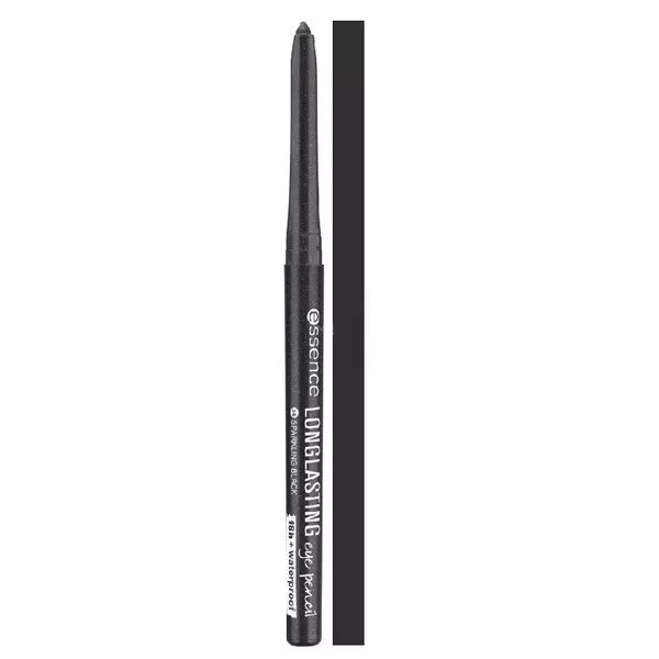 Essence długotrwała kredka do oczu LONG-LASTING 34 SPARKLING BLACK, 0.28g