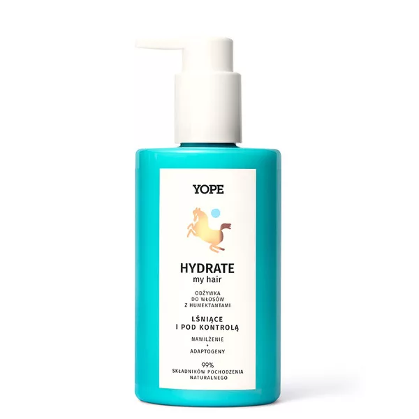 Yope Hydrate My Hair, odżywka do włosów z humektantami, 300ml