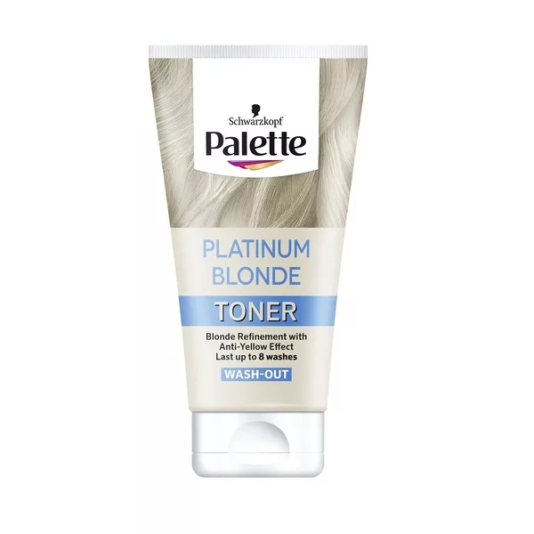 Schwarzkopf Palette Platinium Blone Toner do włosów przeciwko żółtym tonom 150ml