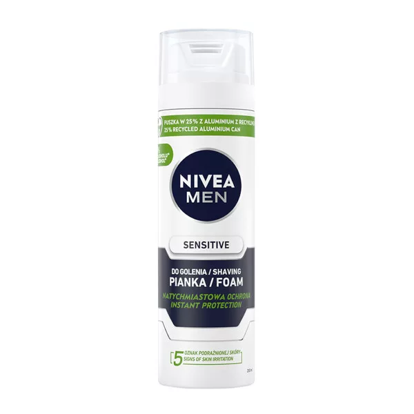Nivea Men Sensitive łagodząca pianka do golenia 200ml