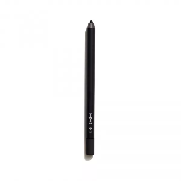 Gosh Velvet Touch, wodoodporna kredka do oczu, Black Ink, 1.2g