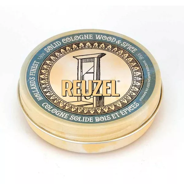 Reuzel, Wood&Spice Beard Solid Balm, balsam po goleniu, 35g
