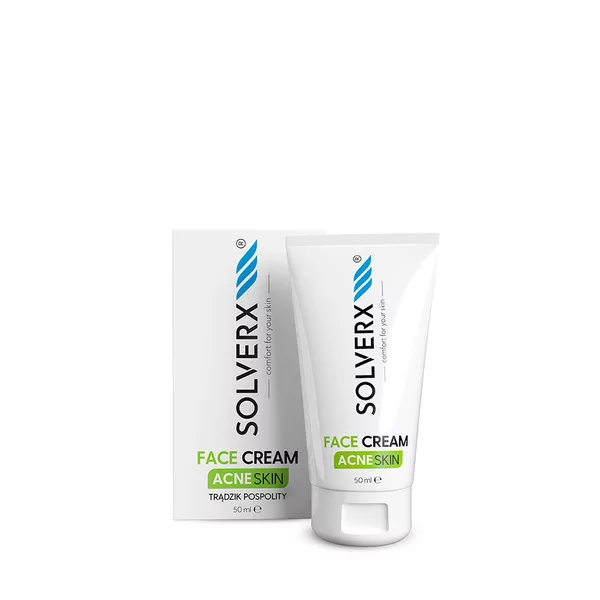 Solverx Acne Skin krem do twarzy do skóry trądzikowej i tłustej 50ml