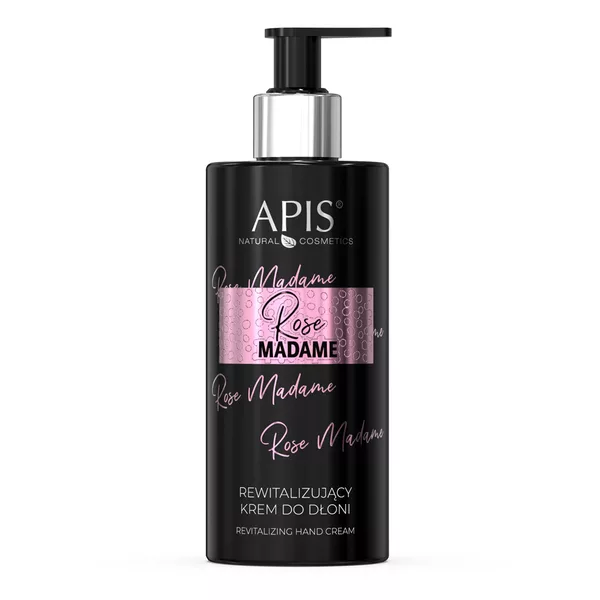 Apis Rose Madame, Rewitalizujący krem do dłoni, 300ml