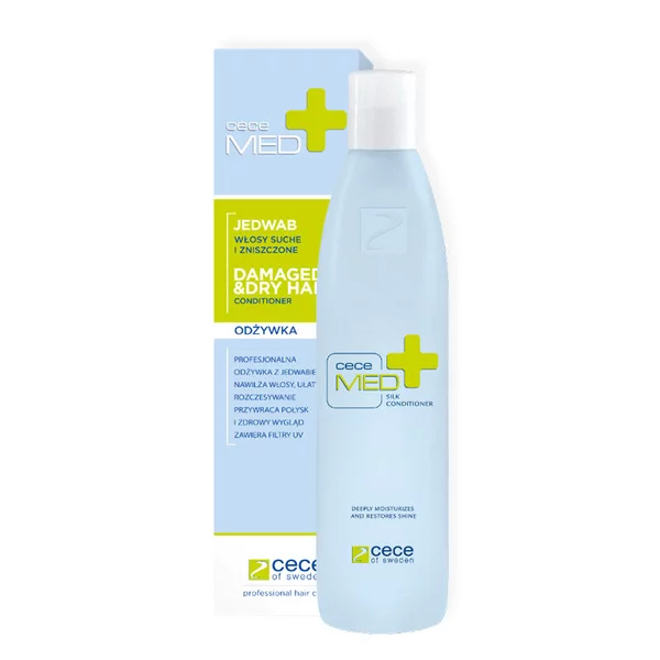 CeCe Med, odżywka do włosów suchych z jedwabiem, 300ml