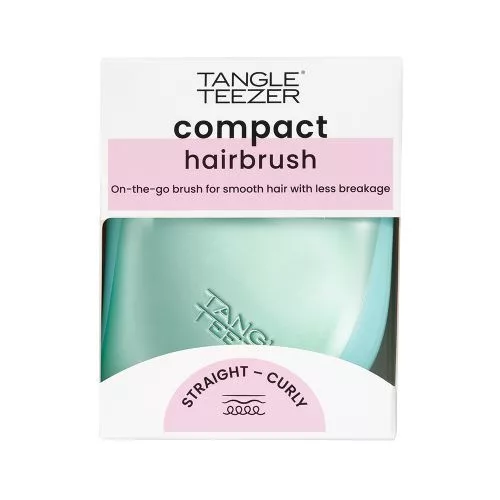 Tangle Teezer Compact Frosted Teal Chrome, szczotka do włosów