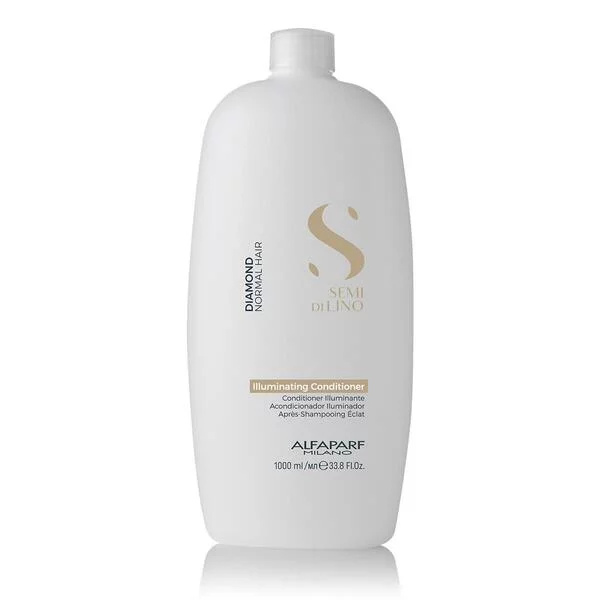 Alfaparf Milano Semi di Lino Diamond, odżywka rozświetlająca do włosów normalnych, 1000ml