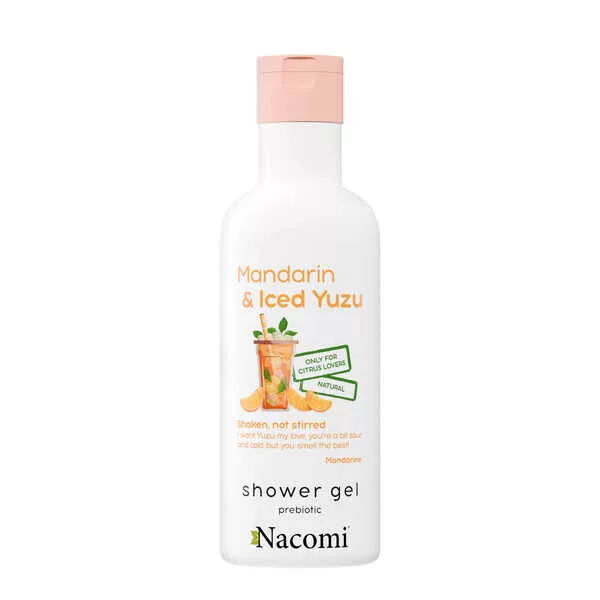 Nacomi Mandarynki&Yuzu, żel pod prysznic o zapachu mandarynki i yuzu, 300ml