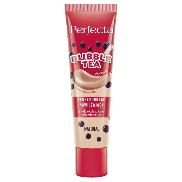 Perfecta Bubble Tea lekki podkład nawilżający Natural 30ml