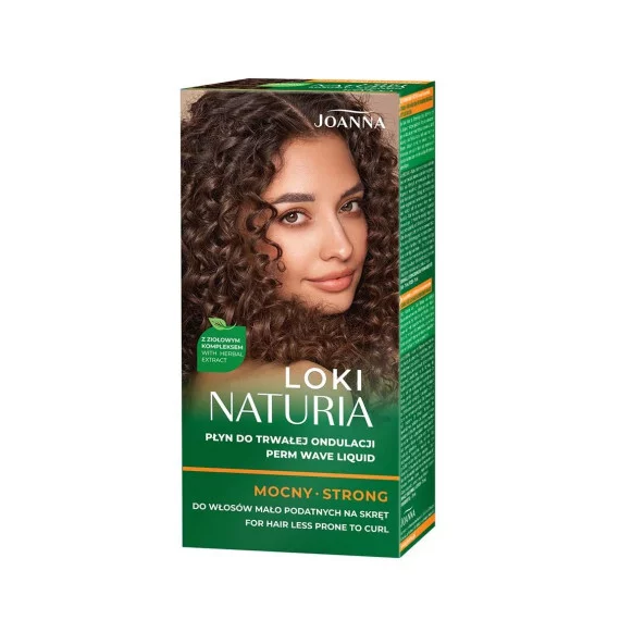 Joanna Naturia Loki, Płyn do trwałej ondulacji mocny, 2x75ml