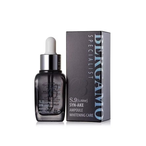 Bergamo S.9 SYN-AKE Ampoule Whitening Care serum do twarzy z jadem węża 30ml