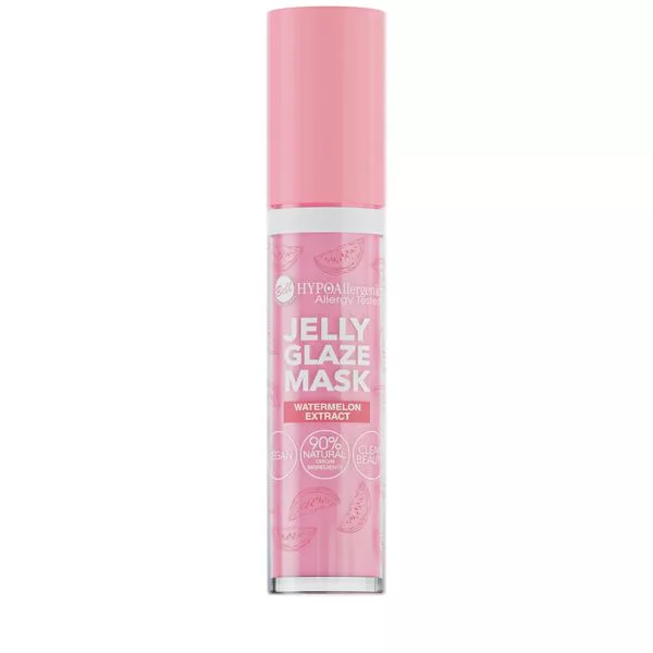 Bell HYPO Jelly Glaze Lip Mask 01, hypoalergiczna regenerująca maska do ust w galaretce, 4,3g