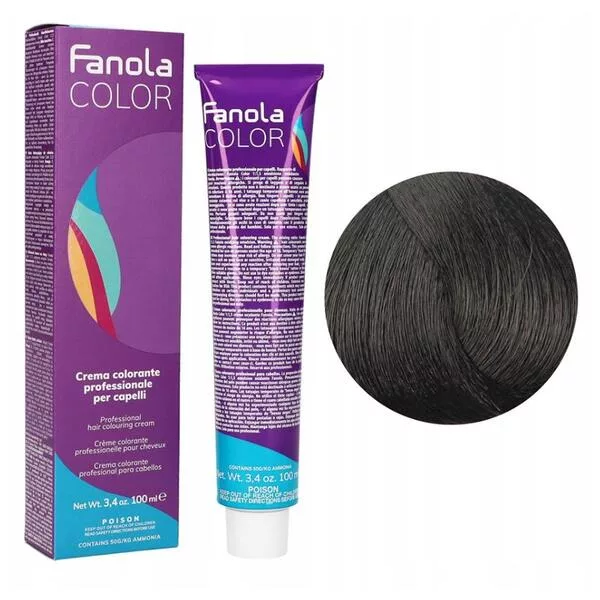 Fanola Color Cream, krem koloryzujący, 3.0, 100ml