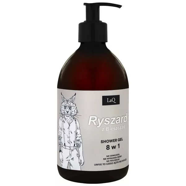 LaQ Ryszard z Bieszczad, żel pod prysznic 8w1 pastelowy, 500ml