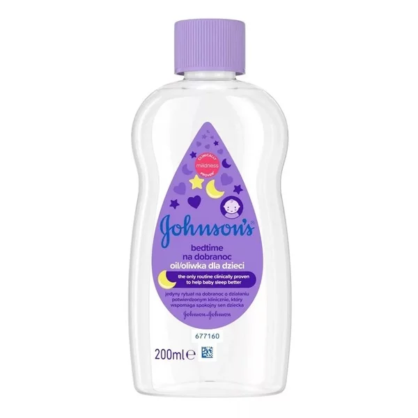 Johnson & Johnson Johnson's Bedtime Baby oliwka na dobranoc dla dzieci 200ml