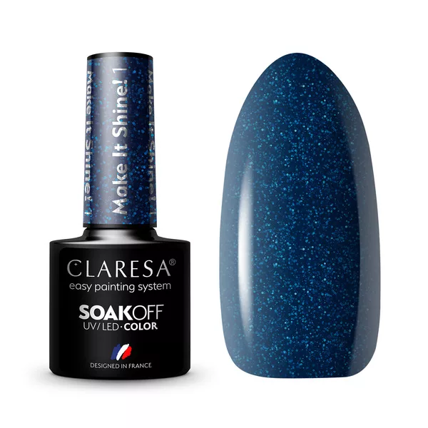 Claresa, Lakier hybrydowy, Make It Shine! 1, 5g