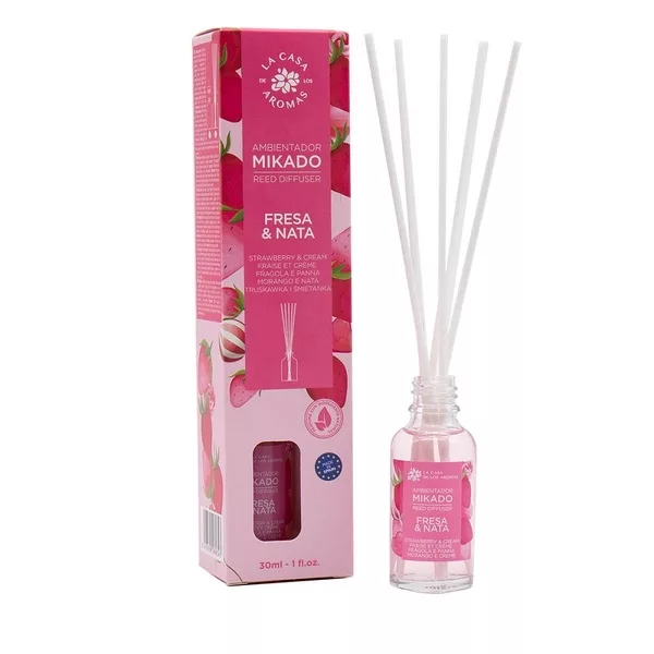 La Casa de los Aromas Mikado patyczki zapachowe Truskawki i Śmietana 30ml