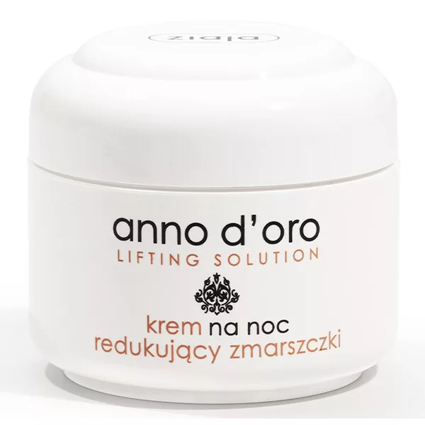 Ziaja Anno d'oro, krem na noc redukujący zmarszczki, 50ml