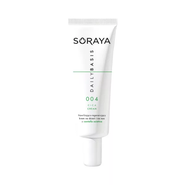 Soraya Daily basis, cica cream nawilżająco-regenerujący krem dzień/noc do twarzy, 50ml