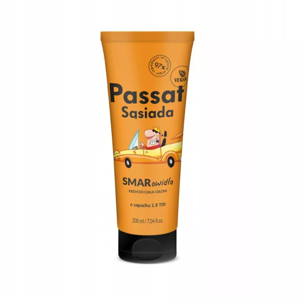 LaQ Passat sąsiada, krem do ciała i dłoni w tubie, 200ml