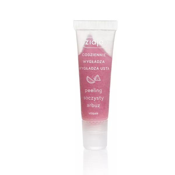 Ziaja Pielęgnacja ust, peeling do ust, soczysty arbuz, 12ml