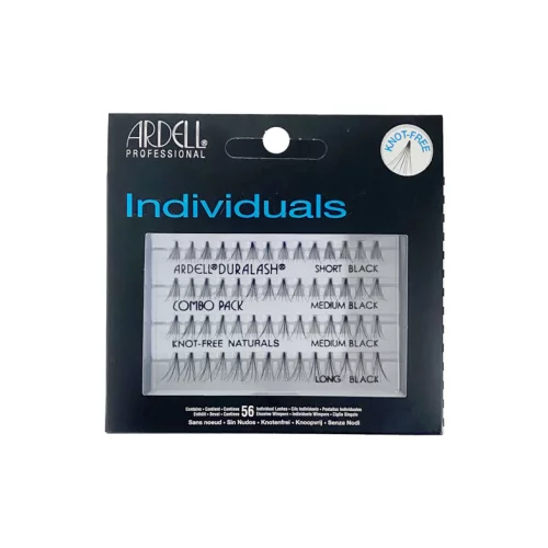 Ardell Rzęsy i akcesoria Individual Combo Pack zestaw 56 kępek rzęs Black