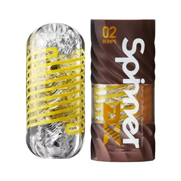 Tenga Spinner DX masturbator wielokrotnego użytku 02 Bumps