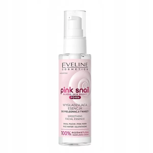 Eveline Cosmetics Pink Snail wygładzająca esencja do pielęgnacji twarzy 100ml
