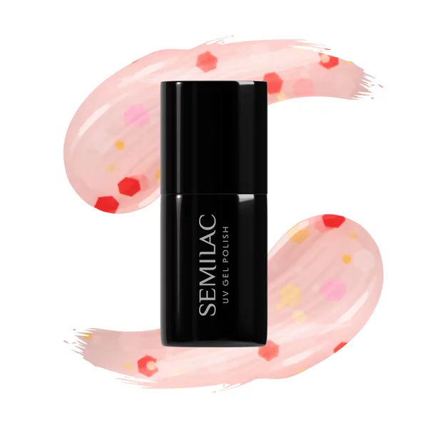 Semilac x Margaret, lakier hybrydowy, 932 Confetti Dance, 7ml