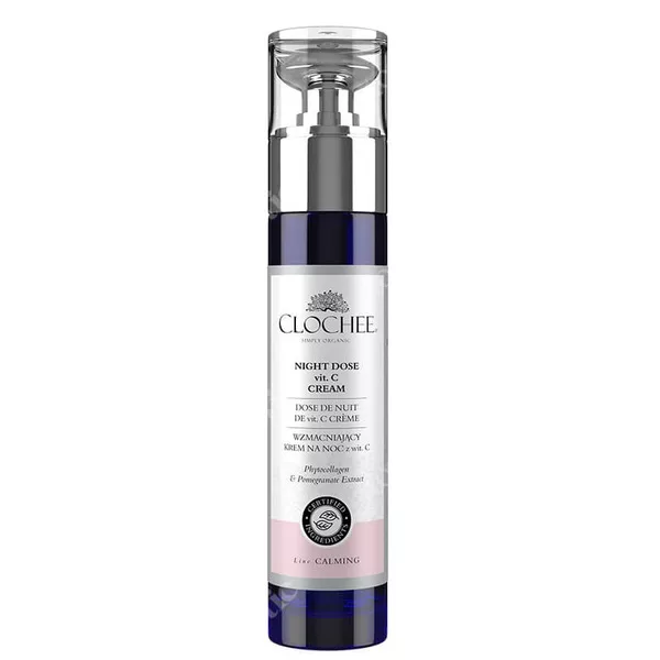 Clochee, wzmacniający krem z wit. C, na noc, 50ml