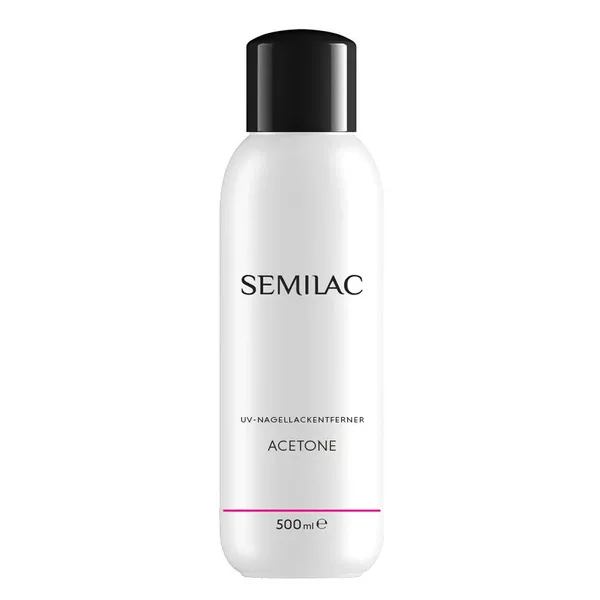 Semilac, aceton kosmetyczny, 500ml
