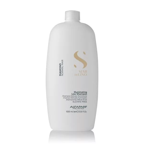 Alfaparf Milano Semi di Lino Diamond, szampon rozświetlający do włosów normalnych, 1000ml
