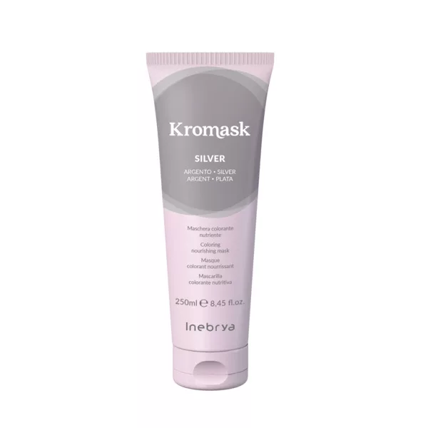 Inebrya Kromask, maska odświeżająca kolor, silver, 250ml