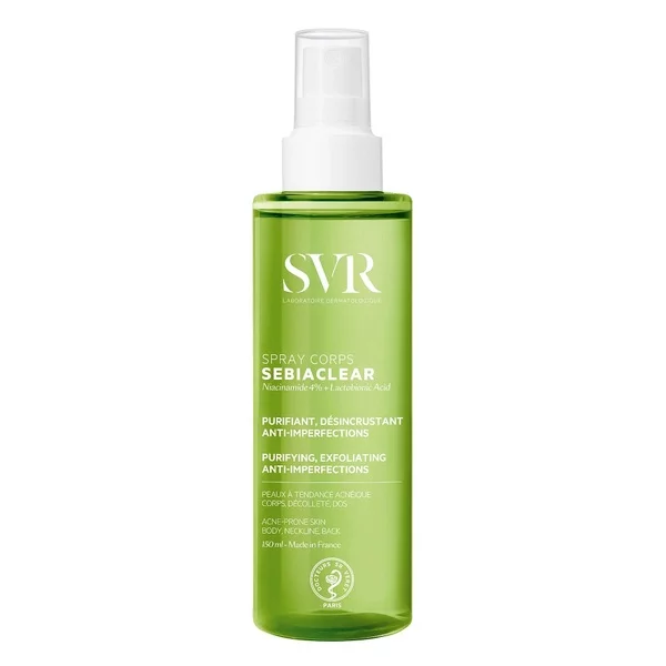 SVR Sebiaclear przeciwtrądzikowy spray do ciała 150ml